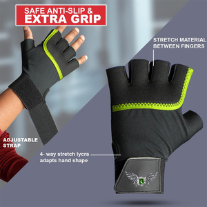 Gants de musculation personnalisés avec logo OEM, gants d'entraînement de fitness avec support de poignet pour hommes et femmes, vente en gros de gants d'entraînement - Product Image 6