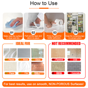 Bande de barrière vapeur ANTI facile à utiliser pour les sous-sols, barrières anti-humidité, étanchéité, réparation, isolation, sous-couche et plus encore - Product Image 6