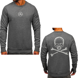 เสื้อสเวตเชิ้ตผู้ชายขายดี ทรงปกติ คอกลม ปักลาย ผ้าฟลีซ 100% คอตตอน แขนยาว แห้งเร็ว ระบายอากาศดี เป็นมิตรต่อสิ่งแวดล้อม - Product Image 6