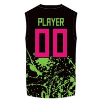 Conjunto de Compresión Sublimado 7v7 de los Panthers: Camiseta sin Mangas y Pantalones Cortos, Transpirable, Unisex para Adultos, Todas las Temporadas