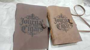 The Journal of Fine Cigars Leather Hardcover Handmade Diary with Strap Closure Gift Notebook 120 Sheets - Product Image 2