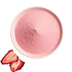 <b>Top</b> Selling Premium <b>Strawberry</b> Fruit Powder 100% Pure <b>Strawberry</b> Superfood Powder for Baking, Smoothies, Ice Cream & Beverage - Product Image 1