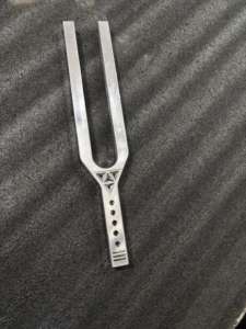 Chakra <b>Tool</b> 528 Hz & 432 Hz One Side Ended Giant Dna Key Tuning Fork SS & Metal .. - Product Image 6