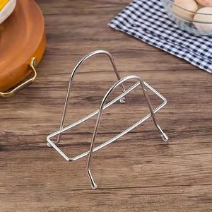 Support de rangement rond en acier inoxydable pour planches à découper, support de cuisine minimaliste multifonctionnel pour couteaux - Product Image 4