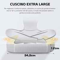 Chaise de jeu en tissu avec repose-pieds, inclinable à 90-145 degrés, forme en S, ergonomique, chaise de course, chaise d'ordinateur pour esports, Cadeira