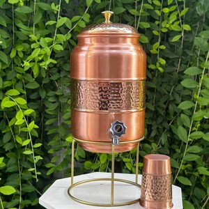 Pure Copper Water Dispenser Water Container Pot Hot Selling 100 % Pure Copper Latest Design - Product Image 2