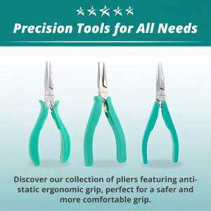 Alicates de Punta de Cadena de Acero Inoxidable para Hacer Pulseras y Manualidades - Product Image 2