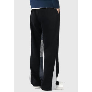 Pantalones Deportivos de Algodón Casuales para Hombre, de Alta Calidad, con Decoración Bordada, Elásticos y Acampanados, Servicio OEM - Product Image 5