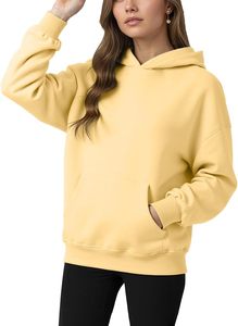 Vente en gros : Sweat à capuche double style à manches longues pour femme, de qualité supérieure, très demandé, tendance, pour usage décontracté - Product Image 2