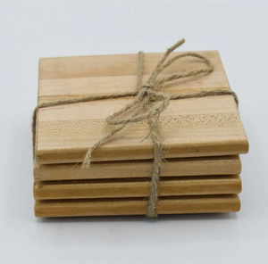 High Quality Wooden Coaster Crafts from India Decorations Coaster Perfect Hold Wood Coaster - Product Image 1