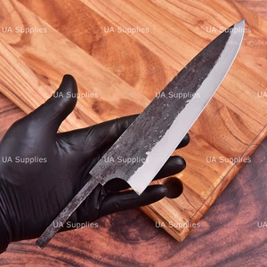 Cuchillo de Cocina Táctico de Alta Calidad, Personalizable, Forjado a Mano, con Hoja de Acero 1095 y Mango de Damasco, para Exteriores - Product Image 4