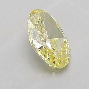 Diamant Jaune Fantaisie 1,01 Carat Coupe Ovale Polissage VG Pureté VS1 Certifié IGI Pierre Précieuse Brillante Cultivée en Laboratoire Scintillante et Fine - Product Image 4