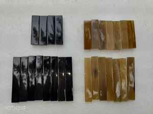 Meilleur prix pour des blancs d'écrou en corne de buffle de haute qualité Technique polie Agate guitare de qualité artisanat naturel noël GM Impex - Product Image 5