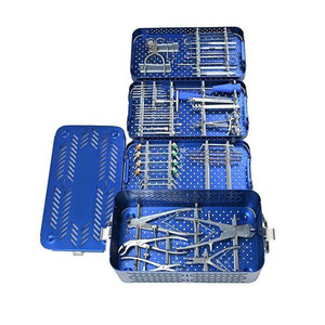 Veterinary Orthopedic Instrument <b>Set</b> Bone <b>Screw</b> Implant Locking Plate Surgical Kit Manual Stainless Steel Precision Veterinary - Product Image 1
