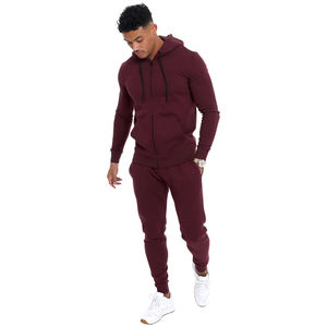 Survêtement zippé pour homme, jogging premium, fabrication sur mesure, marque privée, OEM, ODM, fabricant d'articles de sport - Product Image 3