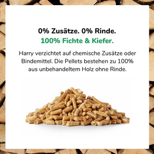 Wood Harry Pellet di Legno Premium ENplusA1 975kg - Product Image 5