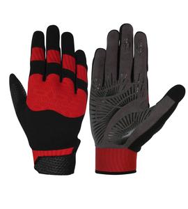 Guantes Universales de Cuero para Motociclismo, Transpirables, con Pantalla Táctil, Resistentes al Viento, con Protección, para Carreras, con Cierre de Gancho y Bucle - Product Image 1
