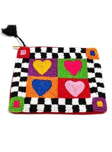 Monedero Pequeño Personalizado con Nombre para Damas, Estilo Llavero con Cuentas Hechas a Mano, Diseño Vintage, Paquete de 10+ Piezas - Product Image 6