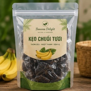 100% Natural Chewy Banana Candy Soft <b>Fresh</b> Fruit Snack Gluten Free Vegan Banana Candy - Product Image 5