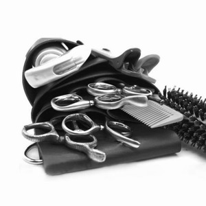 Holder Case Bags Scissors Hairdressing Holsters <b>Leather</b> Pouch Shoulder Wear OEM Multi Purpose Hairdressing <b>Tools</b> Holsters - Product Image 5