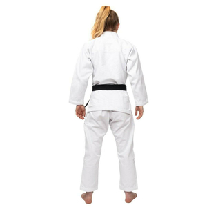 Kimono de judo professionnel unisexe en polyester/coton, tissage perlé, durable, pré-rétréci, coutures renforcées, respirant, séchage rapide - Product Image 6