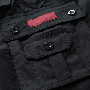 Shorts cargo pour hommes de qualité supérieure, design tendance, 100% respirants, taille élastique, séchage rapide, fabriqués au Pakistan, OEM - Product Image 6