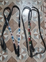 Harnais de poitrine pour cheval en cuir italien ALR de qualité supérieure, confortable, modèle POLO Martingale, personnalisable avec logo et couleur, pour l'équitation et les soins du cheval