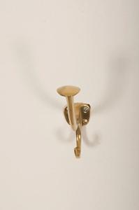 Crochet mural double en métal gain de place pour serviettes et manteaux de salle de bain et cuisine - Product Image 6