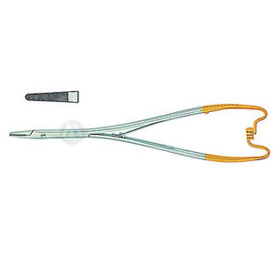 MAYO-HEGAR 18 cm Manual Dental Surgical Instruments Needle Holders with Suture Sizes 3-0-5-0 - Product Image 2