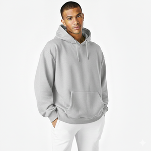 Sudadera con Capucha para Hombre, 100% Algodón, Estilo Oversize, de Alta Calidad, para Invierno, con Logotipo - Product Image 1
