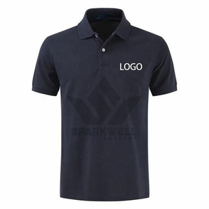 Polo en piqué de coton blanc à manches courtes pour homme, décontracté, respirant, tricoté, design uni, coupe classique - Product Image 5