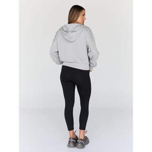 2025 moda mujer moda reina gimnasio Tops cremallera completa recortada sudaderas chaquetas cómodas Casual Otoño Invierno trajes - Product Image 2