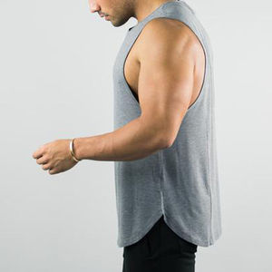 Camisetas sin mangas de algodón para hombre, más vendidas, para gimnasio, fitness, tallas grandes, transpirables, para culturismo, chaleco muscular, camiseta interior para gimnasio - Product Image 3