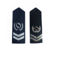 Épaulettes tactiques personnalisées pour uniforme, insignes d'épaule, épaulettes de grade en coton lavable découpées au laser