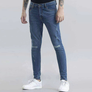 Jean pour homme de qualité supérieure, séchage rapide, coupe slim, prix bas, tissu confortable, jean en denim pour homme - Product Image 2