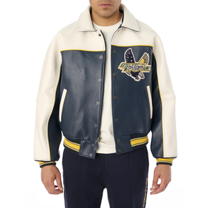 Chaqueta de Cuero AVIREX para Hombre, Estilo Urbano, Alta Calidad, Chaquetas de Cuero AVIREX para Hombre / Personalizadas, Impermeables para Exteriores - Product Image 3
