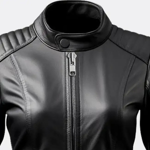 Chaqueta de Motociclista para Mujer, Estilo Moderno 2026, Transpirable, con Detalle de Cinturón, Ajuste Cómodo, Ideal para Uso Diario y Actividades al Aire Libre - Product Image 4