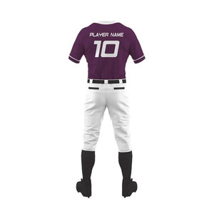 Uniforme de Béisbol Personalizado Econex Sports Unisex, Jersey 100% Poliéster Transpirable con Impresión por Transferencia de Calor, Talla Adulto, Número 10, Equipo - Product Image 4