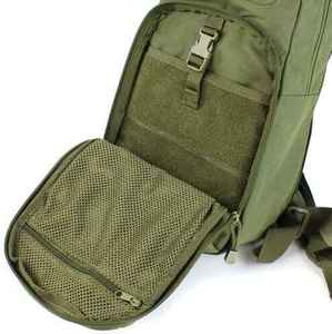 Custom Logo Outdoor <b>Backpack</b> Waterproof Large Capacity Multi Pocket Travel Hiking Camping Streetwear Men Daily Use Bag - Product Image 4