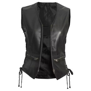 Gilet en cuir de qualité supérieure, prix raisonnable, vente en gros, dernier design, gilet en cuir respirant pour la vente en ligne - Product Image 1