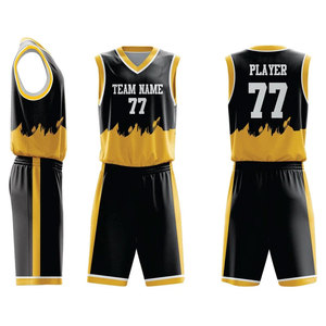 Conjunto de Uniforme de Baloncesto Personalizado, Transpirable, de Secado Rápido, Pantalones Cortos de Malla, Ropa Deportiva para Equipos, Impresión por Sublimación, Venta al Por Mayor - Product Image 3