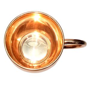 Nouvelle tasse à boire en cuivre élégante article d'artisanat indien article décoratif pour la maison haute qualité nouveau Design 2025 produit Standard supérieur - Product Image 1