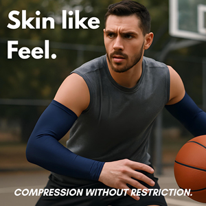 Manchons de compression personnalisés pour hommes, protection UV, pour activités sportives, course à pied, cyclisme, golf et basketball - Product Image 3