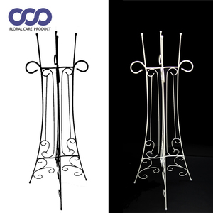 Soporte de Metal Ecológico para Flores Artificiales, Ideal para Interiores/Exteriores, para Centros de Mesa de Boda, Plantas Frescas, Hogares, Hoteles y Jardinería - Product Image 5
