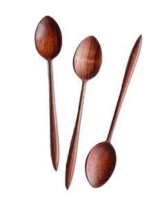 Cuillères de cuisine en bois fabriquées à la main en Inde, ustensiles de cuisine durables pour les acheteurs soucieux de l'environnement, disponibles à la vente - Product Image 1