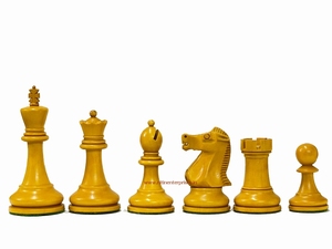 1972 Championship Fischer Spassky Antiqued Large Chess Pieces Reproduced Wood Durable Outdoor <b>Entertainment</b> Party Unisex - Product Image 2