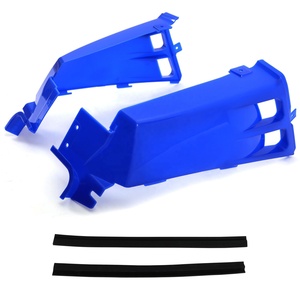 Pour <span class=keywords><strong>Yamaha</strong></span> 1987-2006 Banshee 350 YFZ350 réservoir de gaz couvercles latéraux enveloppe en plastique <span class=keywords><strong>bleu</strong></span> - Product Image 2