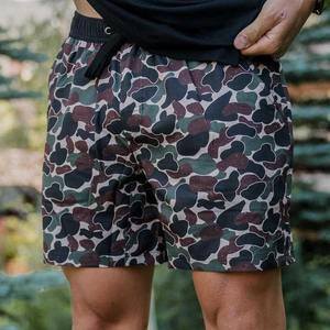Shorts de pêche décontractés pour hommes en toile respirante, résistants à l'eau, séchage rapide, multi-poches, coupe confortable, personnalisables - Product Image 3