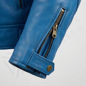 แจ็คเก็ตหนังแท้สำหรับขี่มอเตอร์ไซค์คุณภาพดีที่สุดสำหรับผู้ชาย รุ่นใหม่ล่าสุดสำหรับฤดูหนาว พร้อมแผ่นป้องกันที่ถอดออกได้ สามารถสั่งทำได้ - Product Image 6