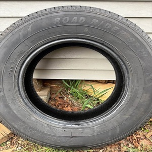 205 75R15 Used RV Van Tire Radial Construction Commercial Grade <b>Load</b> Range C Heavy Duty For Camper Vans Work Vehicles Trailers - Product Image 2